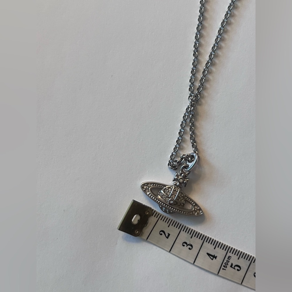 Vivienne Westwood Mini Bas Relief Necklace Choker - Picture 7 of 11